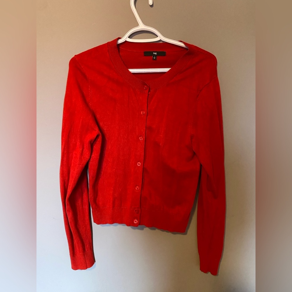 Tag Vibrant Red Women's Cardigan